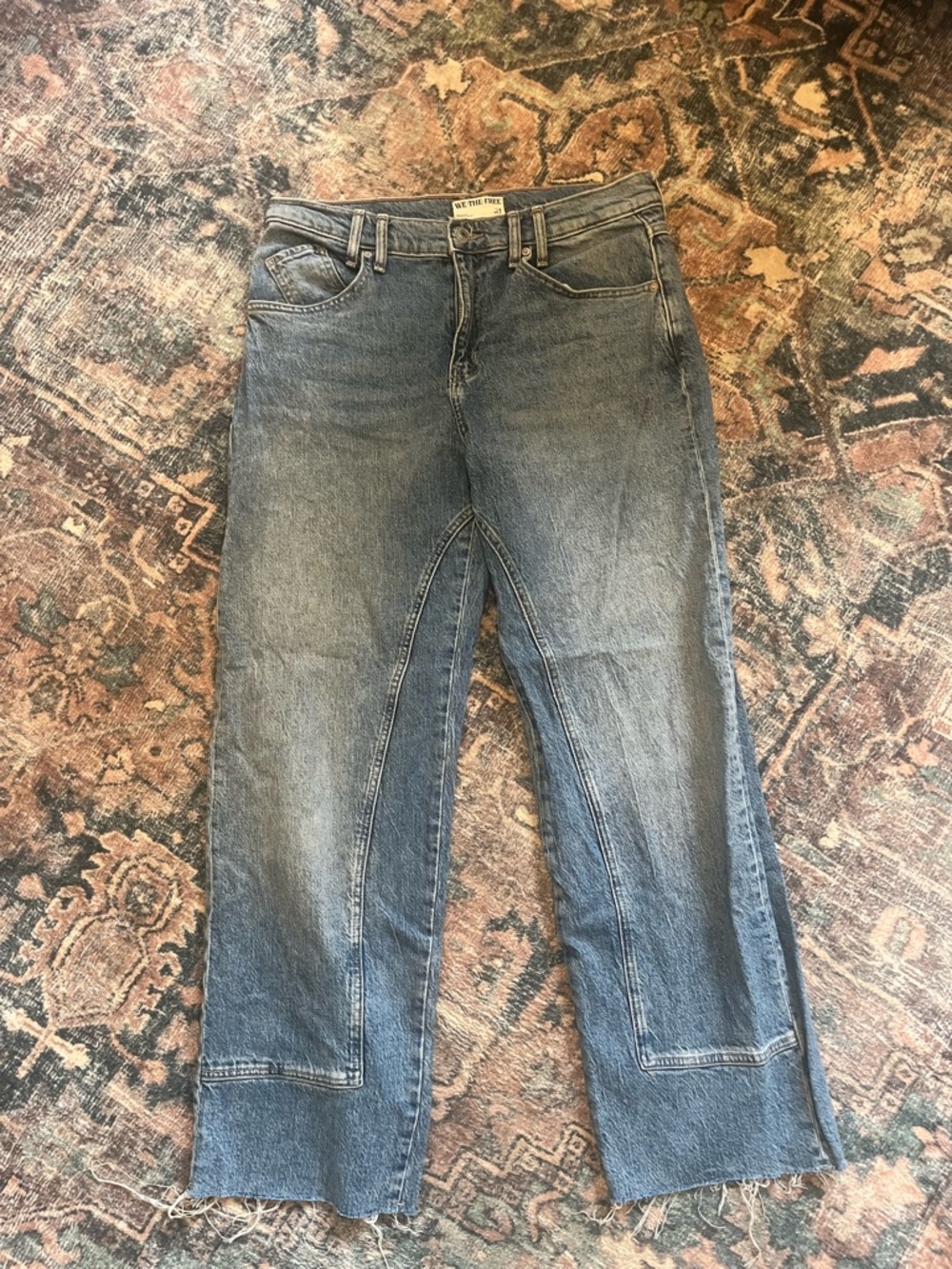 We The Free Mid Wash Denim Jeans
